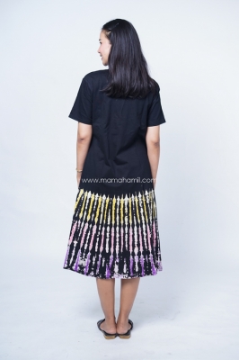 Baju Hamil Daster Tidur Payung Hitam Manis BUSUI Friendly Lola Daster - DS 514